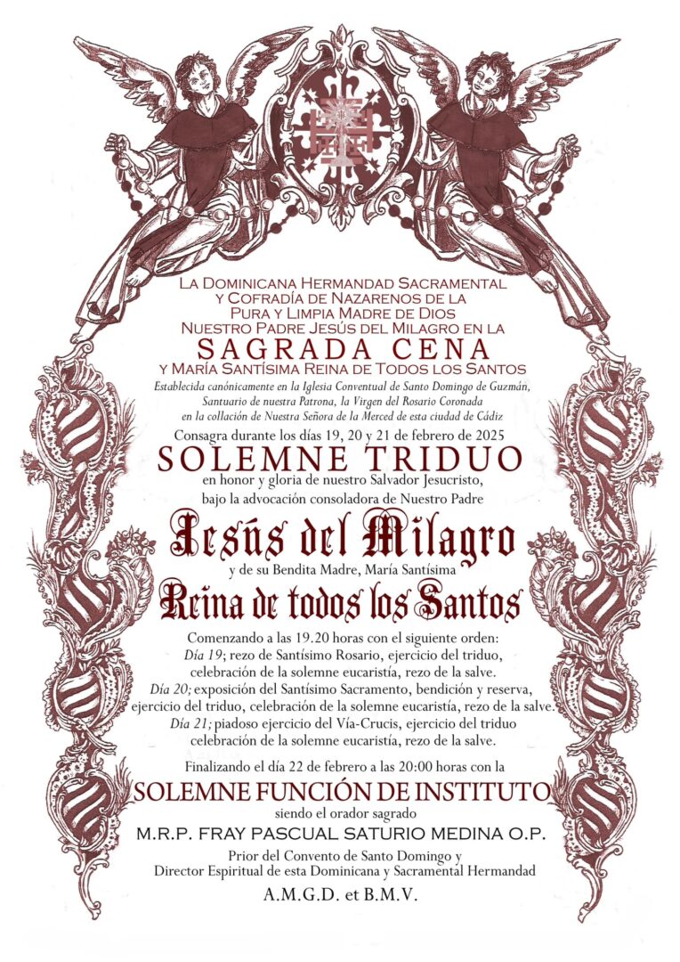 Triduo Solemne