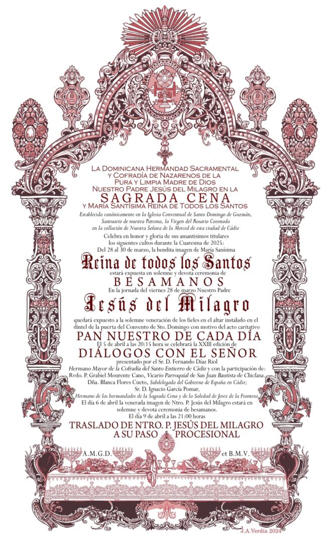 Cultos y actos cuaresmales