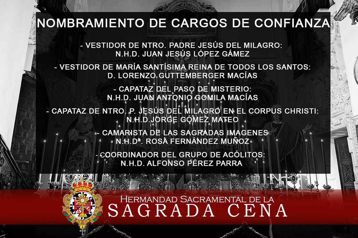 Nombramientos de cargos de confianza