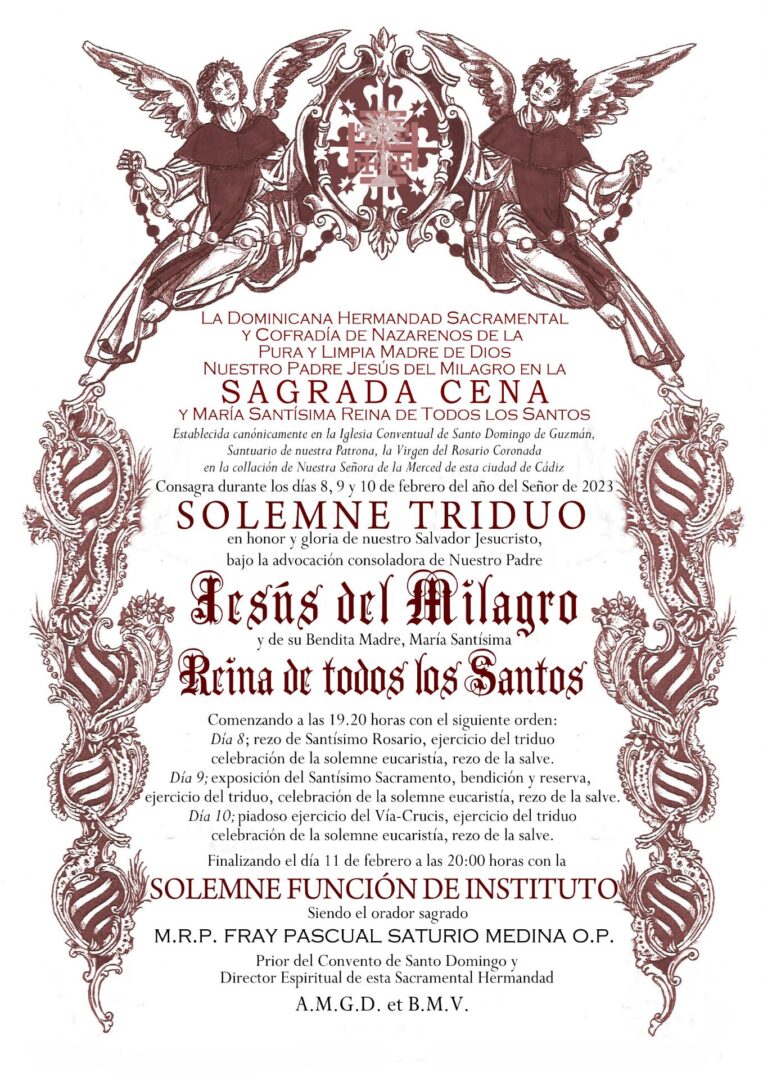 Triduo Solemne
