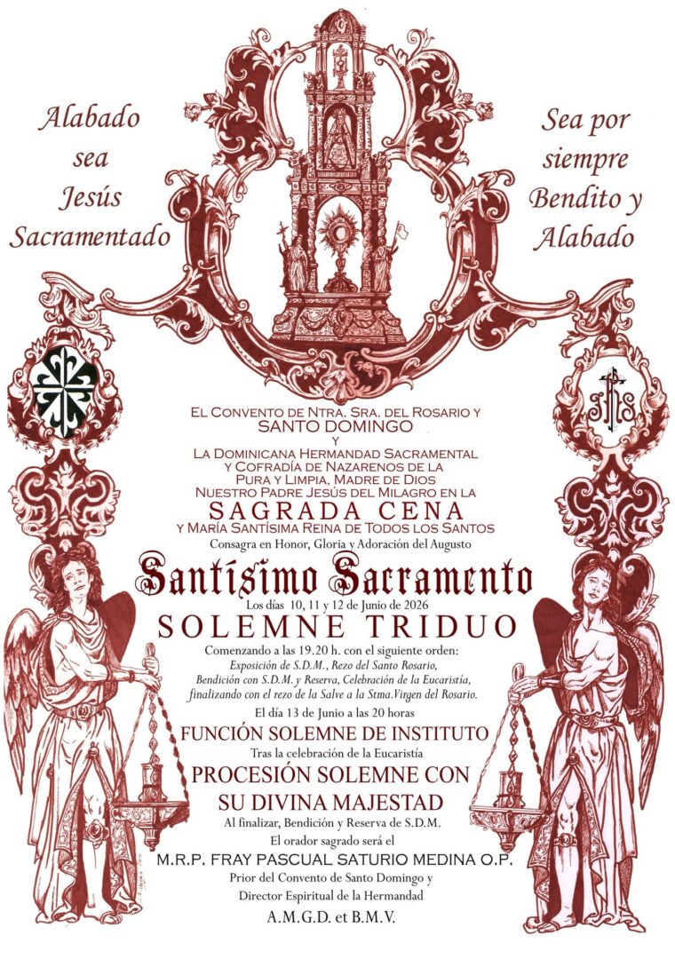 Triduo Eucarístico y Corpus Dominicano